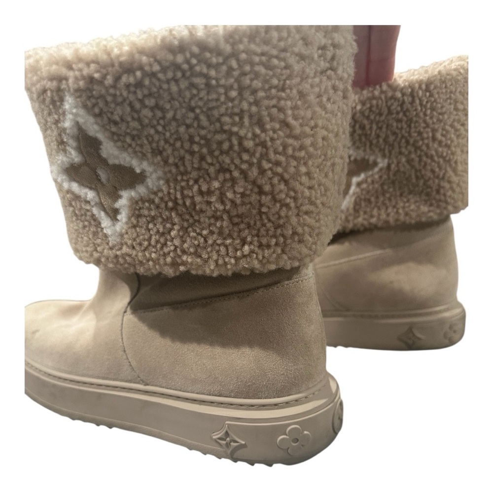 Louis Vuitton snowdrop flat ankle boots - Picture 4 of 5